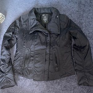 Gap lightweight down moto jacket size XS
